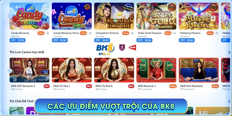 BK8 holy 🎖️【Nhà cái BK8】| Link Đăng Nhập Trang Chủ BK8 GG 10/2025 42 Các ưu điểm vượt trội của bk8